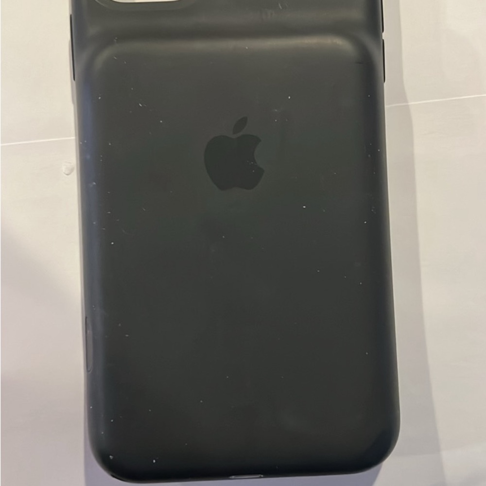 Apple 12 Pro Max, the Smart Battery Case, black in like new condition.